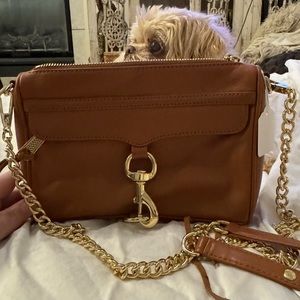 REBECCA MINKOFF envelope chain bag.